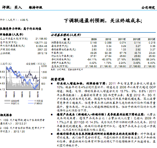 �Ї�ͨ-600050-���{ͨӯ���A�y���Pע�K�˳ɱ�