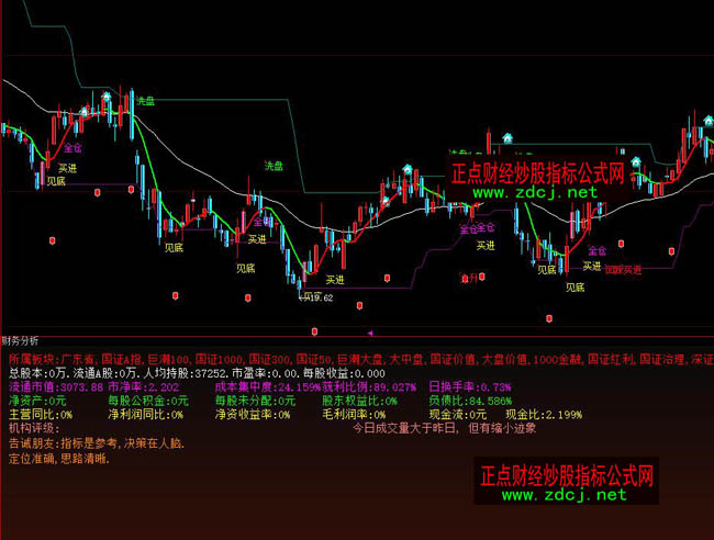 大智慧最新財務分析指標公式